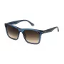 POLICE SPLN35M550955 Herren-Sonnenbrille Havanna Acetatrahmen Braune Gläser 55/19/145 mm