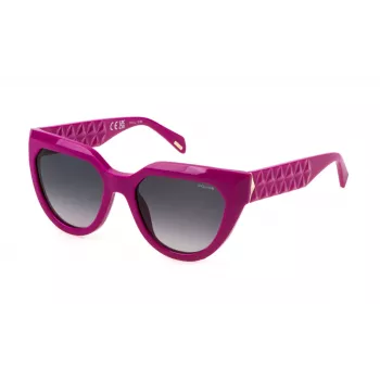 POLICE SPLN61-5409M3 Damen-Sonnenbrille Havana Square 54mm
