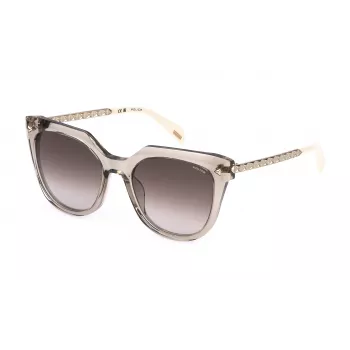 POLICE SPLN63-5307T1 Damen-Sonnenbrille Havana 53mm