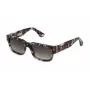 POLICE SPLP24-5407MR Herren-Sonnenbrille - Schwarzer Rahmen, graue verspiegelte Gläser, 54 mm