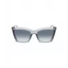 POLICE SPLP44-60098Z Damen-Rechteck-Sonnenbrille - Havana/Braun - 60/21/140 mm
