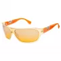 POLICE Unisex Pilot Aviator Sonnenbrille S1803M68JA1X Havana Braun 68/15/125 mm