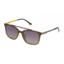 POLICE Unisex SPL528990GBF Pilot Sonnenbrille - Matt schwarzer Rahmen, graue Gläser, UV400