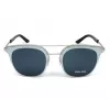 POLICE Unisex SPL584-0581 Sonnenbrille (50/22/145 mm) Schwarzer Rahmen Graue Gläser UV400
