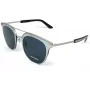 POLICE Unisex SPL584-0581 Sonnenbrille (50/22/145 mm) Schwarzer Rahmen Graue Gläser UV400