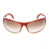 POLICE Unisex Sonnenbrille S1863M710ACN Havanna/Braun Acetatgestell Braune Verlaufsgläser 71mm