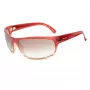 POLICE Unisex Sonnenbrille S1863M710ACN Havanna/Braun Acetatgestell Braune Verlaufsgläser 71mm