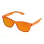 POLICE Unisex Sonnenbrille S194450B55R Blauer Acetatrahmen Grau Verlaufsgläser 50/22/140 mm