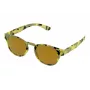 POLICE Unisex Sonnenbrille S194549GE9G Havana Acetat Square Frame Brown Gradient Lens 49/21/140 mm