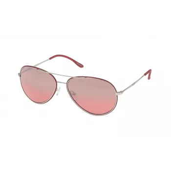 POLICE Unisex Sonnenbrille S8299M58Q05X - Gunmetal Metallrahmen, Grau Gradient Glas, 58mm