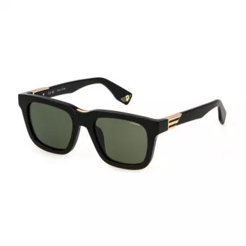 Police Unisex Sonnenbrille SPLN43-52700Y (Glas/Steg/Bügel) 52/20/145 mm