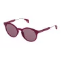POLICE Damen Katzenaugen-Sonnenbrille SPL620-51Z05G Havana Gold Grau Verlauf UV400