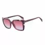 Police Damen SPLA15-5207LN Rechteckige Cat-Eye Sonnenbrille Havana 52/18/140 mm