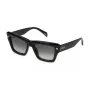POLICE Damen SPLP48-520700 Rechteckige Sonnenbrille, Havanna-Fassung, Braune Gläser, 52mm