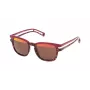 POLICE Damen-Sonnenbrille S1961M51NK5H - Schwarzer Acetatrahmen, graue Gläser, 51 mm