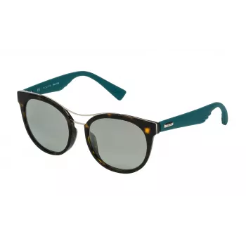 POLICE Damen-Sonnenbrille SPL41252722K Havana Acetat Braun Verlauf 52mm