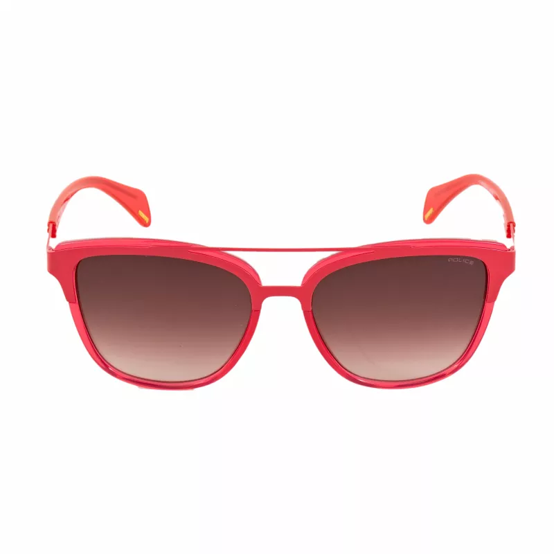 POLICE Damen-Sonnenbrille SPL498550SG3 Havana Brown Gradient 55mm