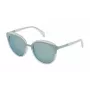 POLICE Damen-Sonnenbrille SPL49953SMCX Havana Braun Quadratisch Acetat UV400