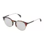 POLICE Damen Sonnenbrille SPL73851758R Havana Acetat Braun Verlauf 51mm