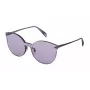 POLICE Damen-Sonnenbrille SPL935990Q63 - Glänzend schwarzer Rahmen, graue Verlaufsgläser, UV400-Schutz
