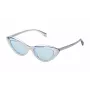 POLICE Damen-Sonnenbrille SPL93752095W Havana Acetat Braun Gradient Glas 52mm