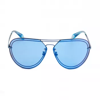 POLICE Damen-Sonnenbrille SPLA9367R70B Havana Braun Acetat-Gestell Braune Polycarbonat-Gläser UV400