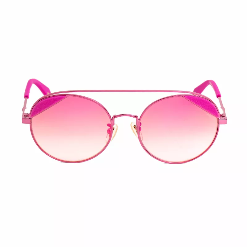 POLICE Damen-Sonnenbrille SPLA94548RFX Havana Acetat Braun Verlaufsglas 54mm