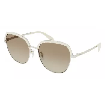 POLICE Damen-Sonnenbrille SPLC24-56GL4X Havanna Acetatgestell braun verlaufende Gläser 56/17/135 mm