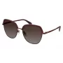 Police Damen-Sonnenbrille SPLC2456GL3G Havana Acetat Braun Verlauf 56/17/135 mm