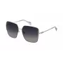 POLICE Damen-Sonnenbrille SPLF34-570E59 Havana/Braun Butterfly Cat-Eye 57mm