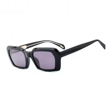 POLICE Damen-Sonnenbrille SPLG21-530700 Schwarz Grau 53/22/140 mm UV400
