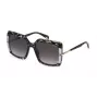 POLICE Damen-Sonnenbrille SPLG23M5706RT Havana Acetat-Fassung Braune Verlaufsgläser 57/19/140 mm