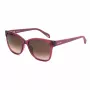 Police Damen-Sonnenbrille SPLG44560G64 - Schwarzer Rahmen, grau verlaufende Gläser, 56 mm