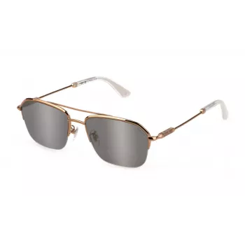 Police Damen-Sonnenbrille SPLL18M568FFG - Acetatrahmen, UV400-Schutz, 56mm Glas