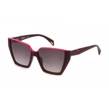 Police Damen-Sonnenbrille SPLL33-570G96 (Glas/Steg/Bügel) 57/14/140 mm