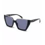 Police Damen-Sonnenbrille SPLL33M570700 - Rechteckiger Acetatrahmen mit grauen Polycarbonatgläsern UV400