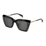 POLICE Damen-Sonnenbrille SPLL95-610700 - Acetatrahmen, Polycarbonatgläser, UV400-Schutz, 61 mm Glasbreite