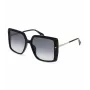 POLICE Damen-Sonnenbrille SPLL96M560700 Cat-Eye Acetatrahmen UV400 graue Gläser 56mm