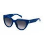 Police Damen-Sonnenbrille SPLN61-540V15 Havanna Braun Acetat Cat Eye 54mm