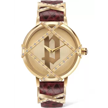 POLICE Damenuhr PL16068BSG-22 34mm Roségold Edelstahl Quarz