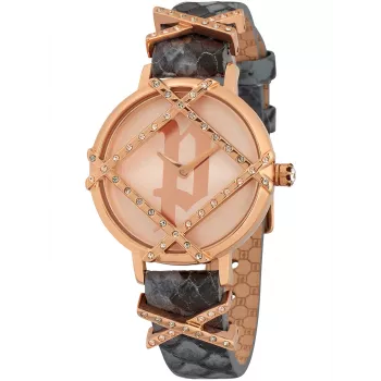 POLICE Damenuhr PL16068BSR.32 34mm Edelstahl Quarz Analog