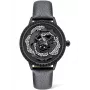Police Damenuhr PL16073BSB-02 34mm Quarz Analog Edelstahl Leder Schwarz