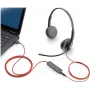 Poly Blackwire C3220 USB-C Headset - 3200 Series - On-Ear - Wired - USB-C - Noise Isolating - Schwarz (209749-104)