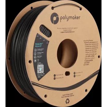 Polymaker PA10001 PLA Filament 1,75 mm 1 kg Schwarz