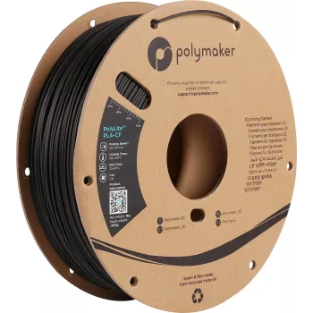 Polymaker PA10001 PLA Filament 1,75 mm 1 kg Schwarz
