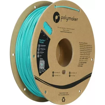 Polymaker PolyFlex TPU90 Flexibles TPU-Filament 1,75 mm 750 g Blau-Grün PD02005
