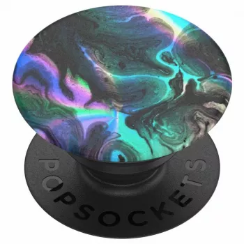 PopSockets Oil Agate Swappable PopGrip - Erweiterbarer Telefongriff und -ständer