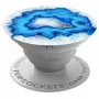 PopSockets Original PopGrip Telefon-Griff und Ständer - Ice Blue Agate