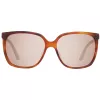 Porsche Design P8589-60E Damen-Sonnenbrille - Gunmetal Grey, rechteckiges Gestell, UV400-Schutz