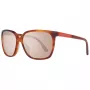 Porsche Design P8589-60E Damen-Sonnenbrille - Gunmetal Grey, rechteckiges Gestell, UV400-Schutz